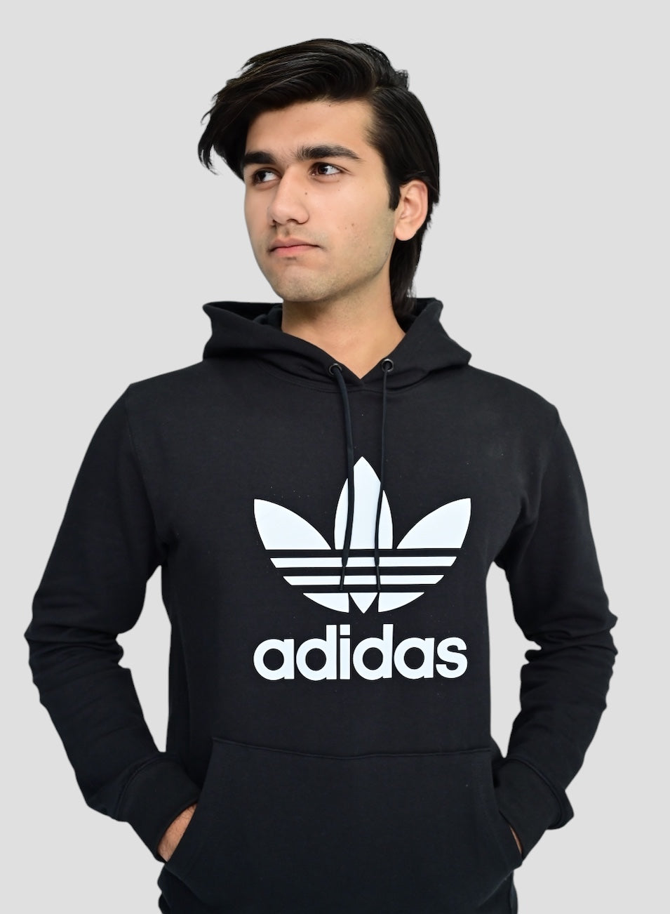 A-D Cotton Fleece Hoodie