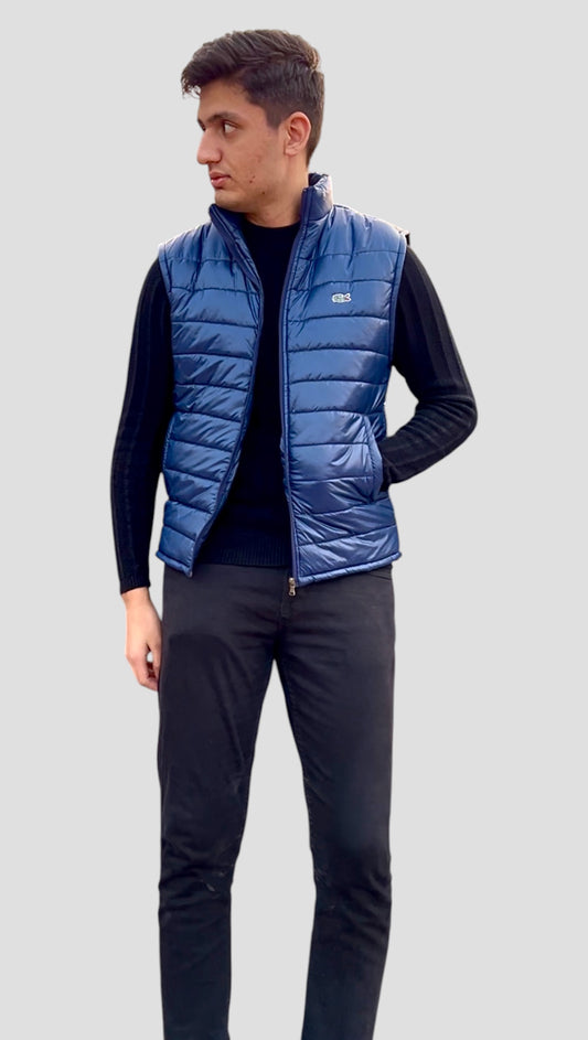 L-C-S-T-E Sleeveless jacket navy