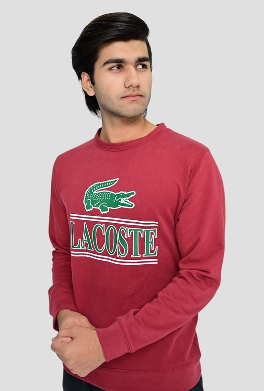 L-C-S-T-E Cotton Fleece SweatShirt Red