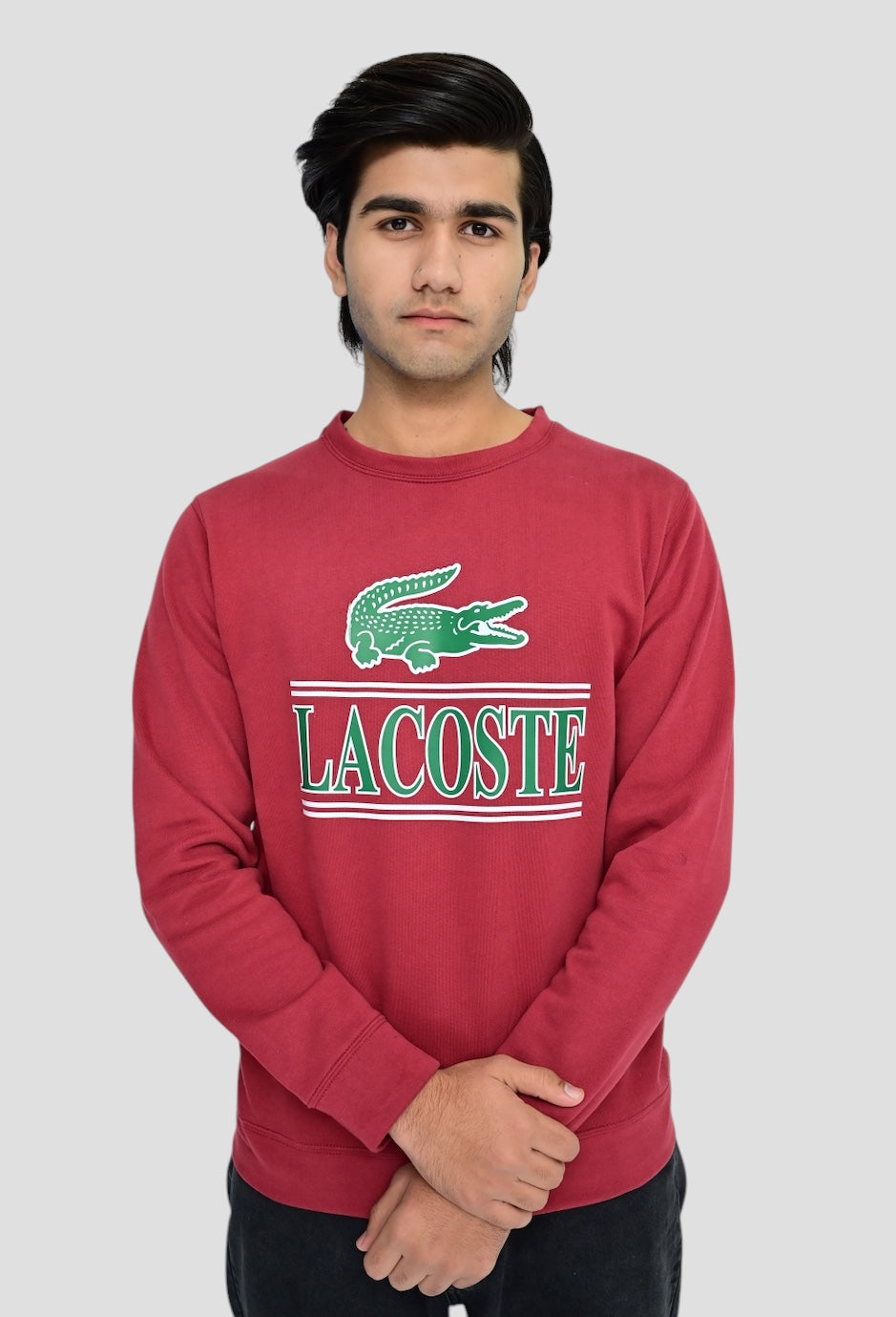 L-C-S-T-E Cotton Fleece SweatShirt Red