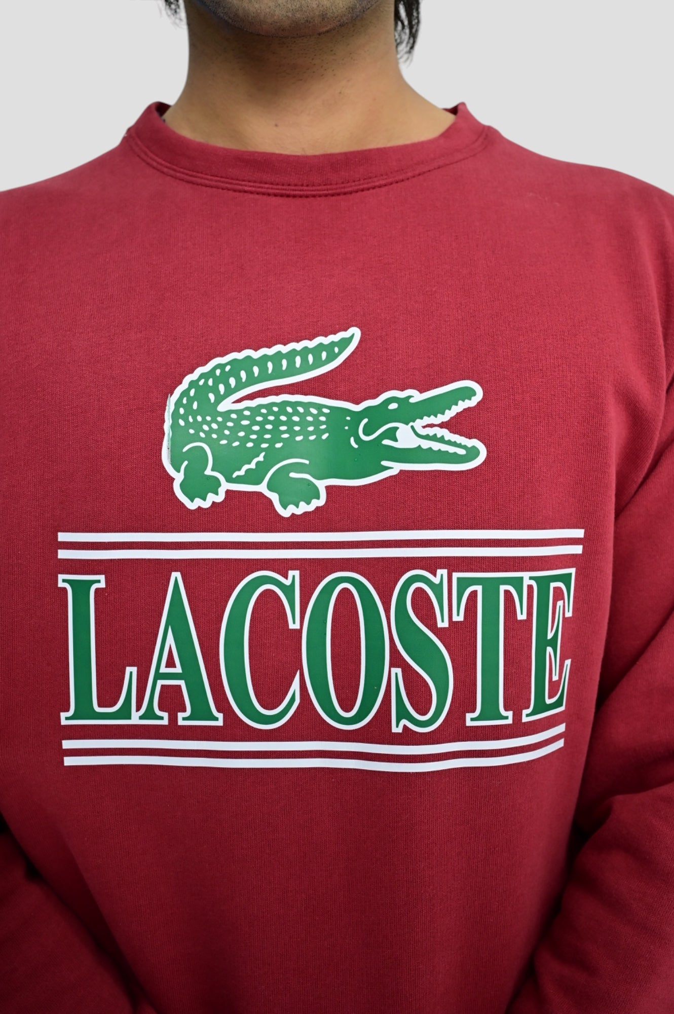 L-C-S-T-E Cotton Fleece SweatShirt Red